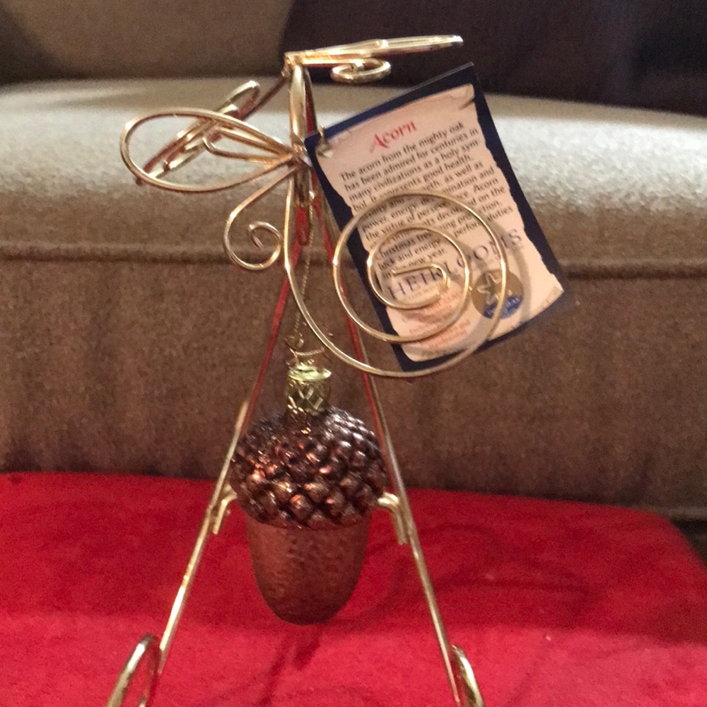 Inge-Glas German Acorn Ornament!